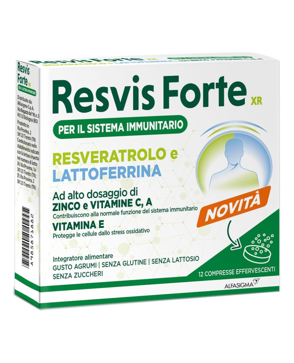 RESVIS FORTE XR 12CPR EFFERV