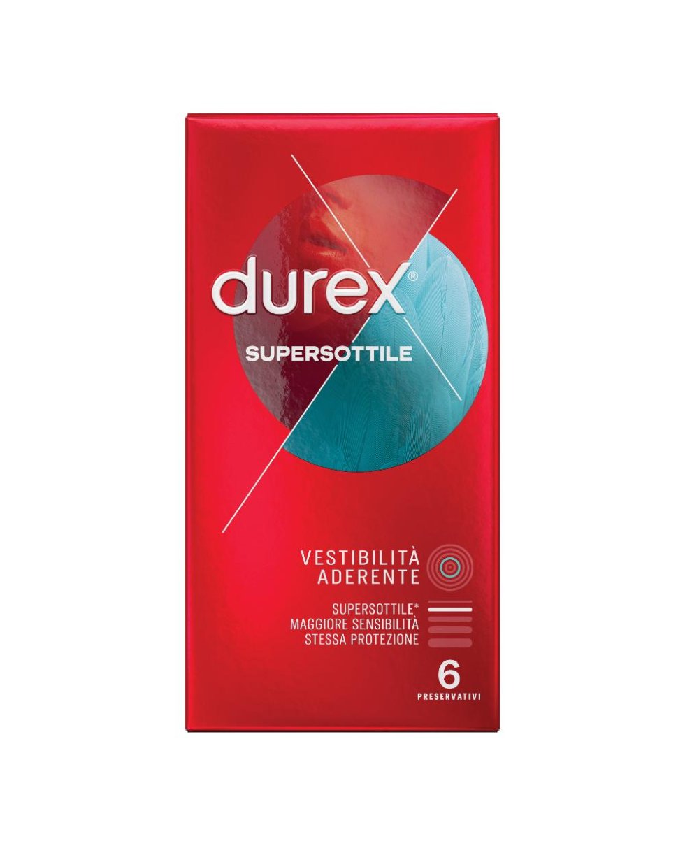 DUREX SUPERSOTTILE CLOSE FIT6P