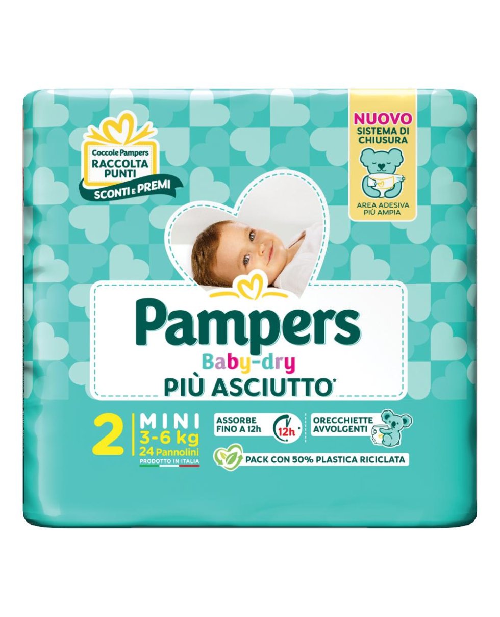 PAMPERS BD DOWNCOUNT MINI 24PZ