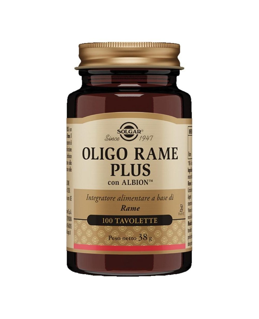 OLIGO RAME PLUS 100CPR SOLGAR