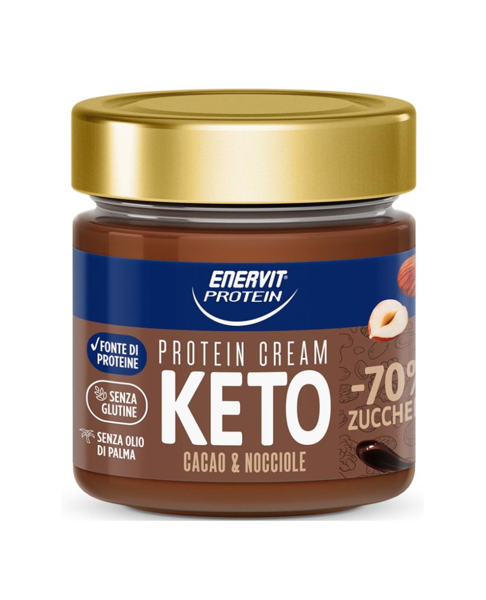 Enervit Protein Keto Crema Cacao E Nocciole 180G