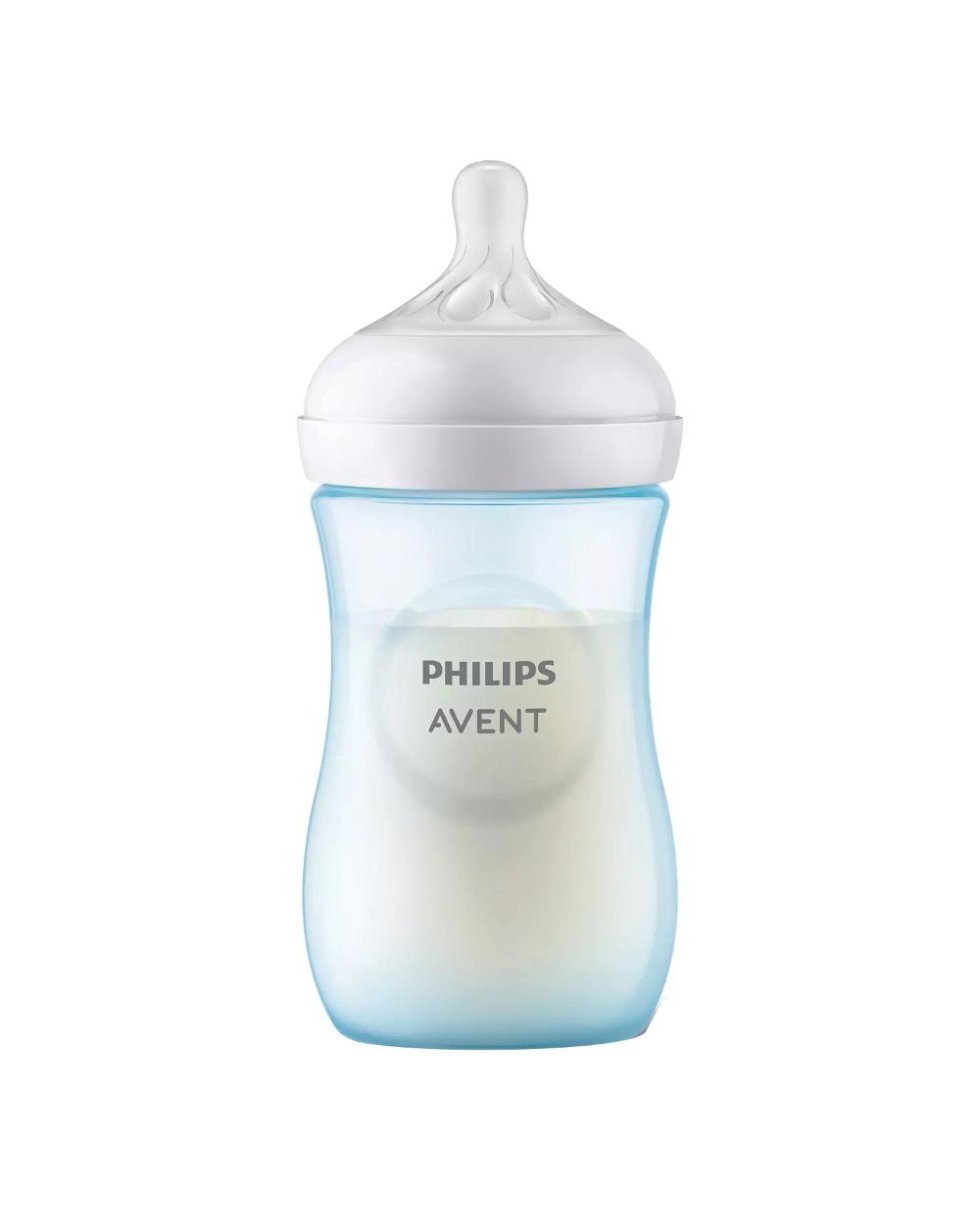 AVENT BIB NAT 3,0 BLU 260ML