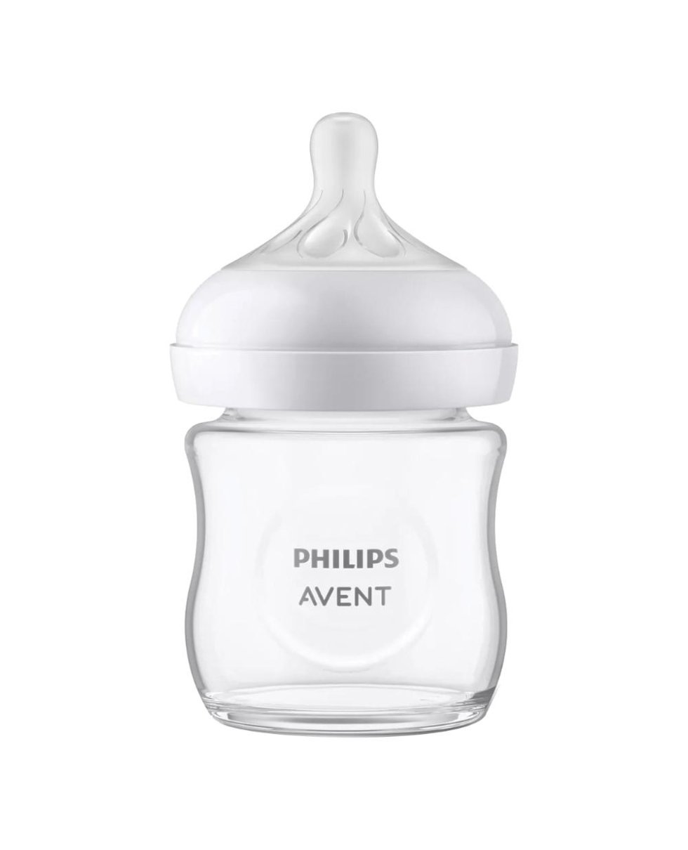 AVENT BIB NAT 3,0 VETRO 125ML