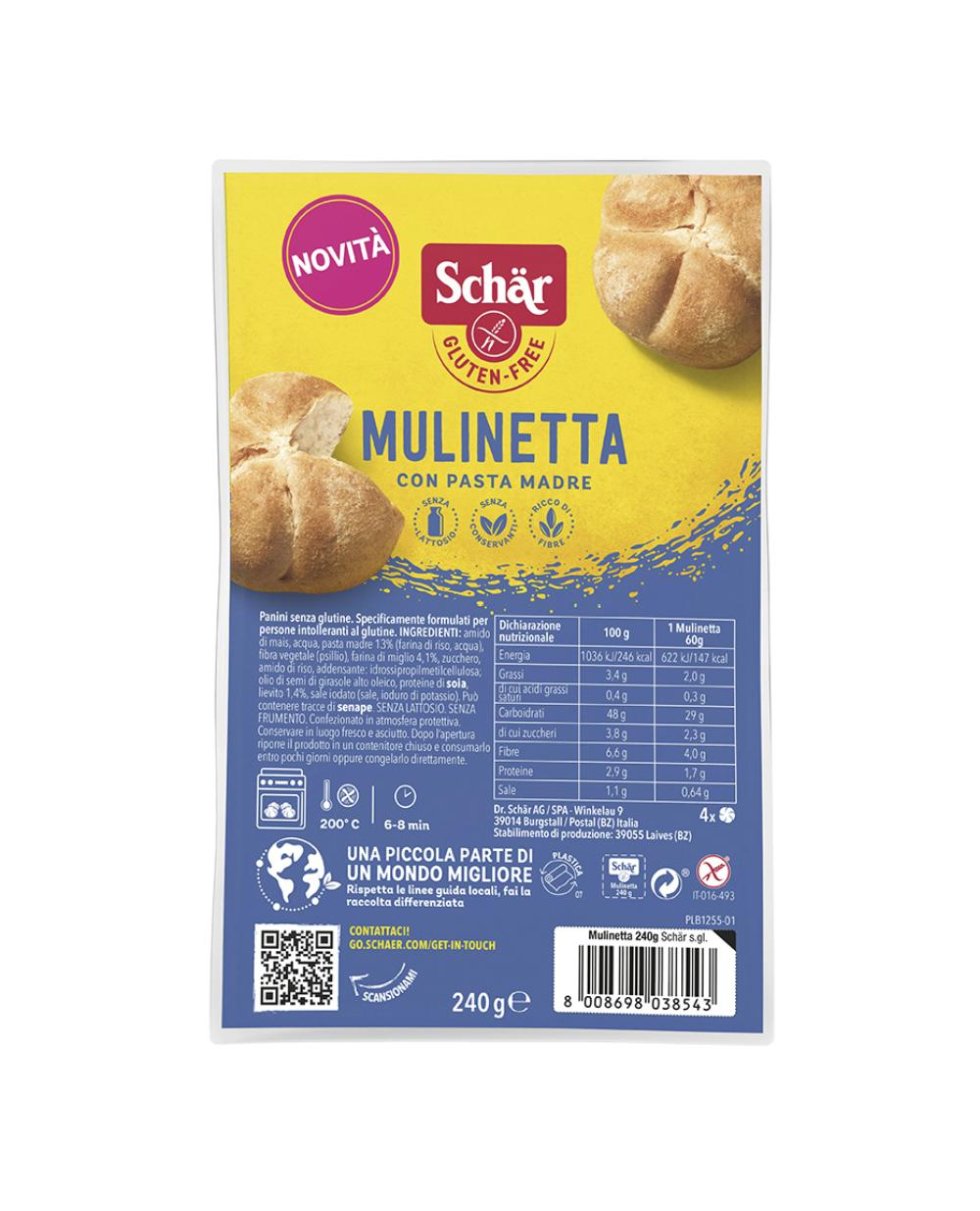 SCHAR MULINETTA 4PZ 60G