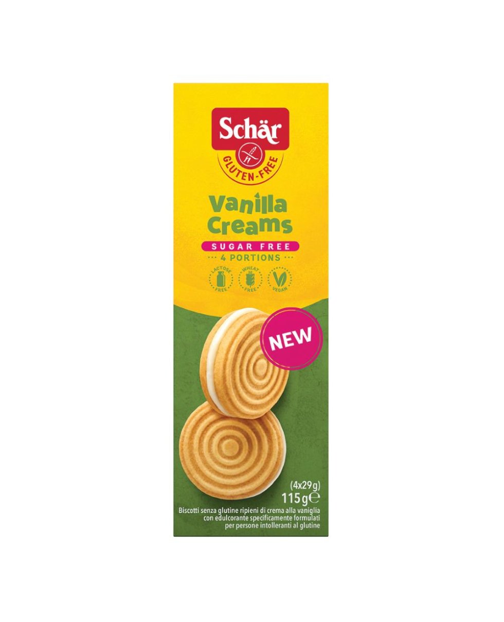 SCHAR SUGAR FREE VANILLA CREAM