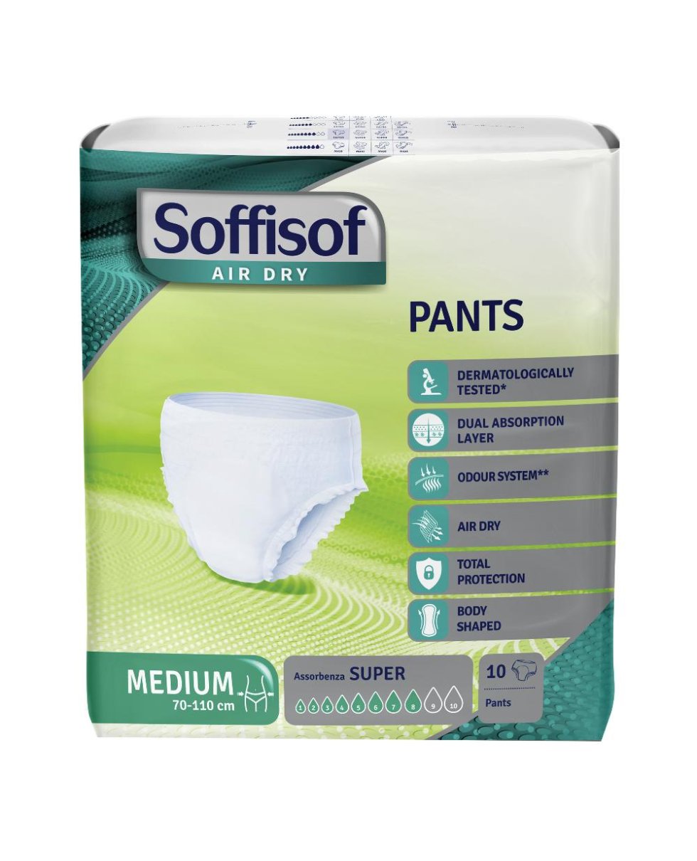 SOFFISOF AIR DRY PANTS SUP M