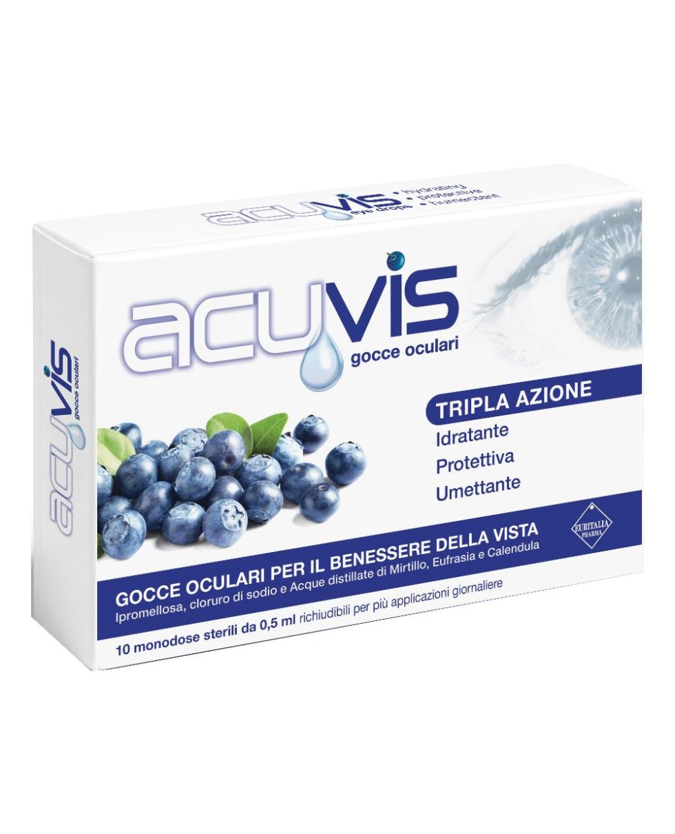 ACUVIS GOCCE OCULARI 10FL 0,5M