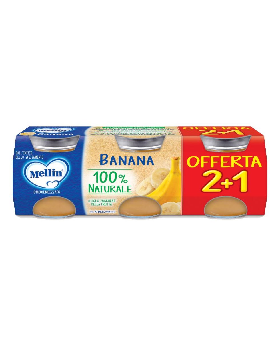 MELLIN OMOG BANANA 3PZ 100G