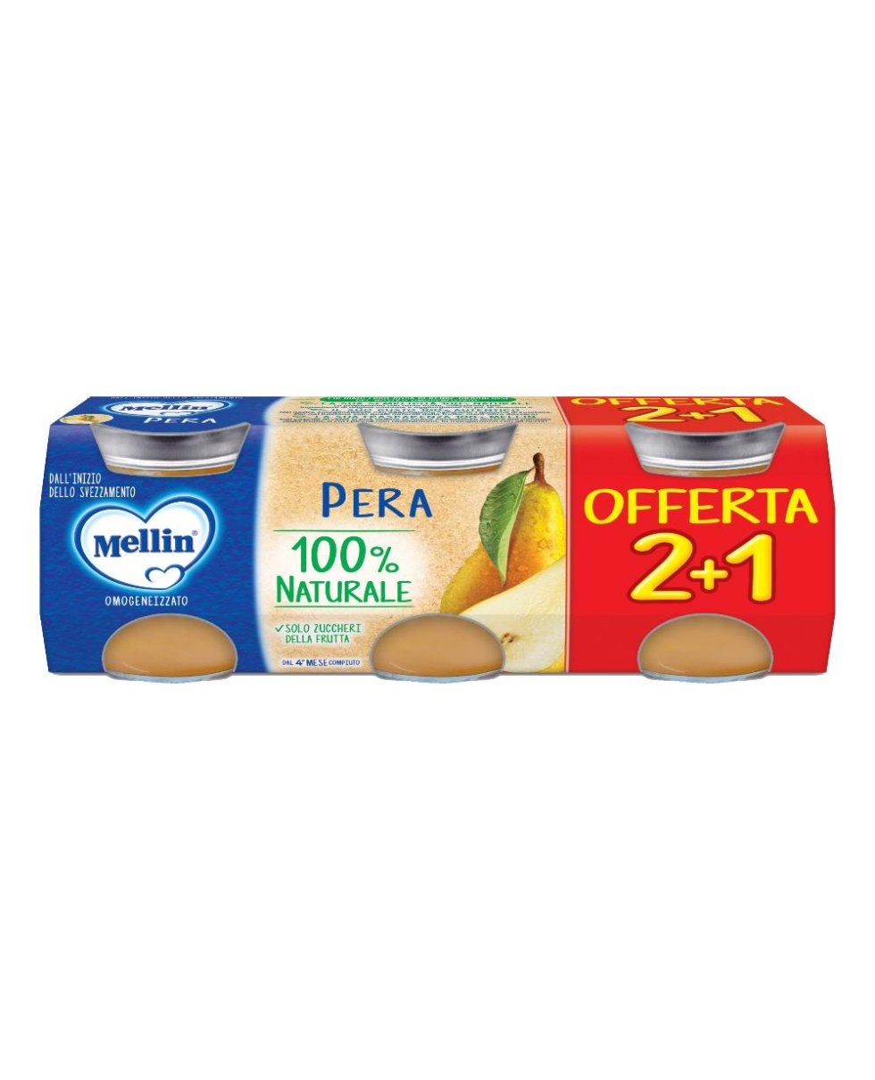 MELLIN OMOG PERA 3PZ 100G