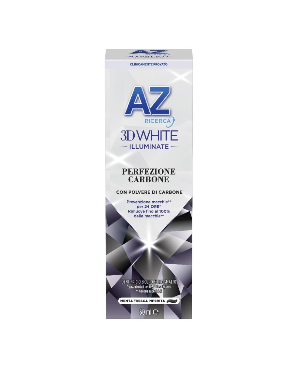 Az 3D White Dentif Illuminante Carbone