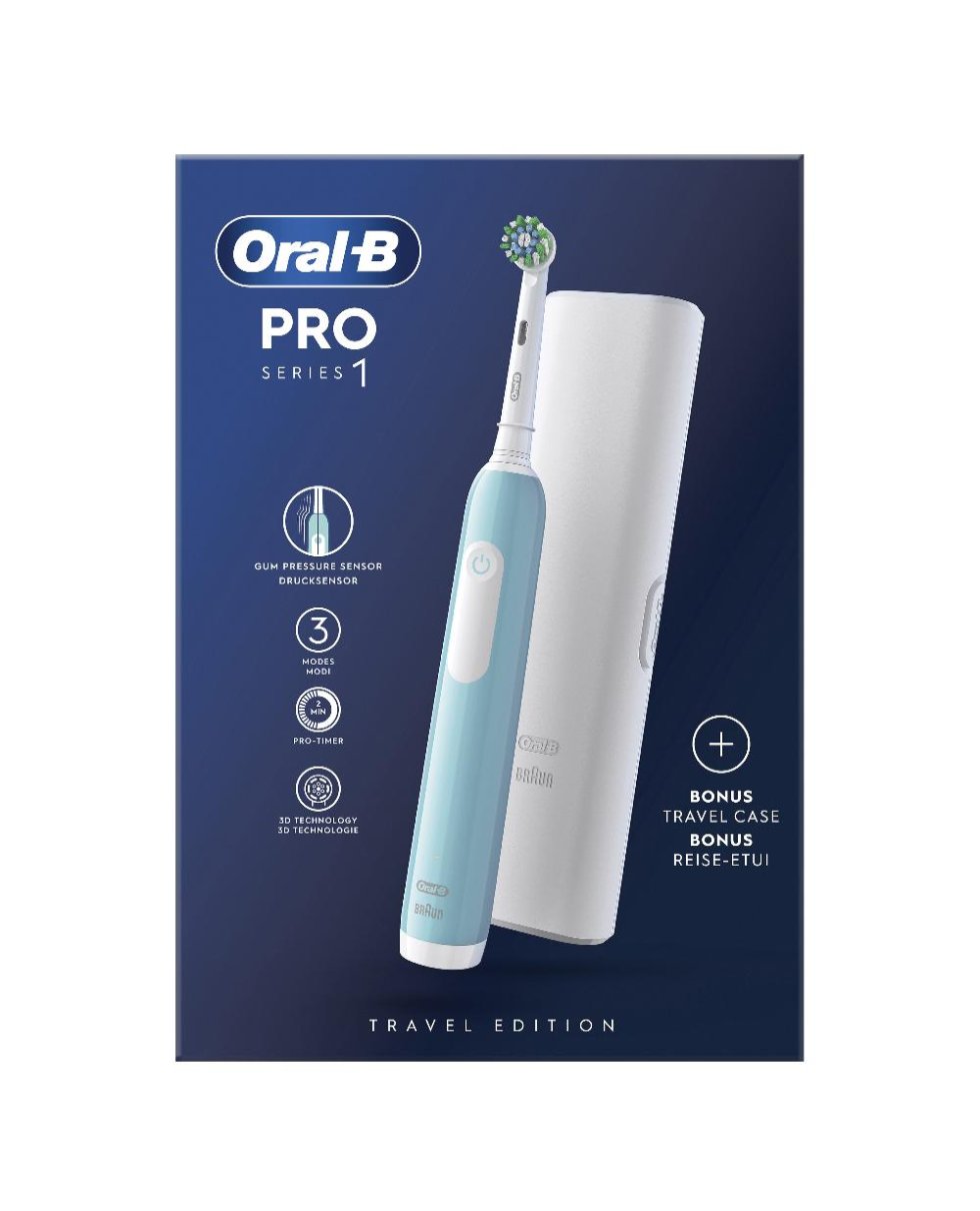 ORALB PRO 1 BLU SPAZZ ELETT+TC