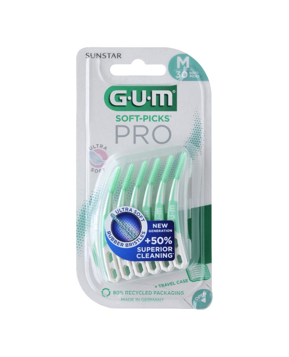 GUM SOFT PICK PRO MEDIUM 30PZ